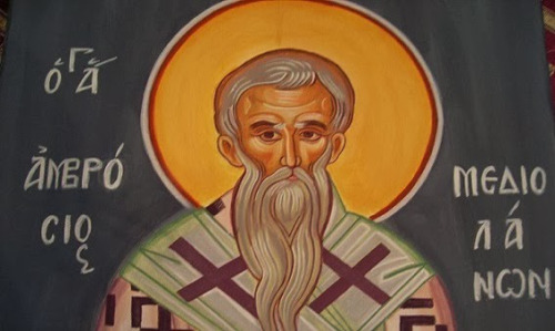 Ο Άγιος Αμβρόσιος, Επίσκοπος Μεδιολάνων